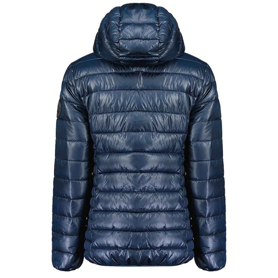 Girl Canadian Peak Jacket | Colombiana Hood Navy Girl 096