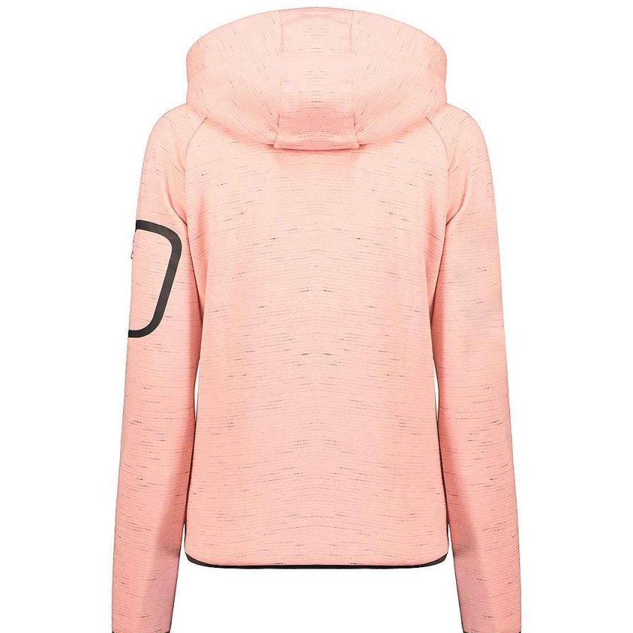 Women Canadian Peak Sweat | Fanatic Powder Pink Lady Bs2 Cp 100