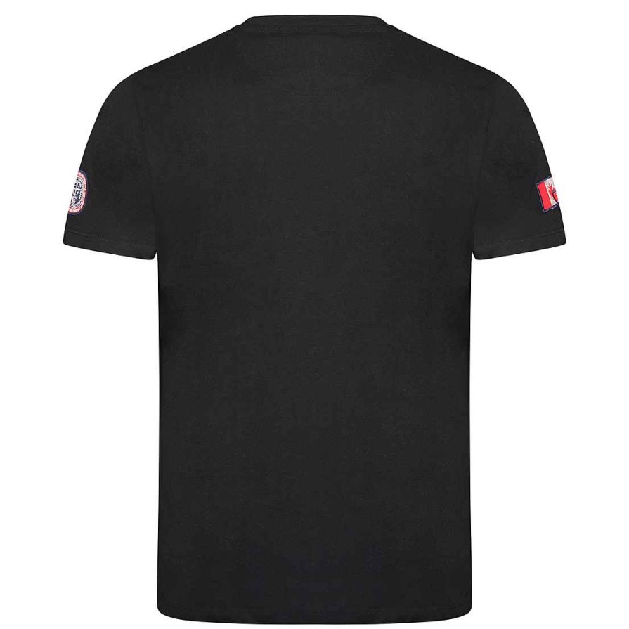 Man Canadian Peak T-Shirt | Jotruneak Black Rm Men 249