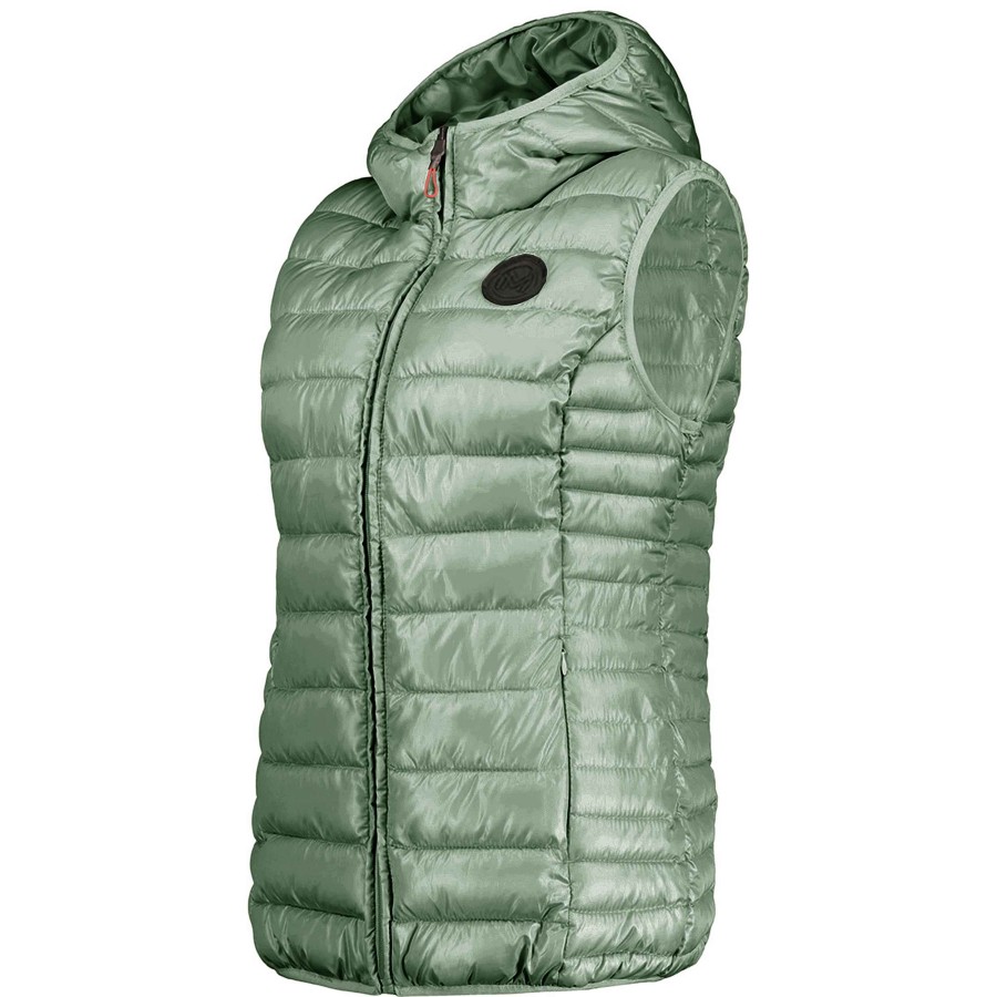 Women Canadian Peak Vest | Annemai Vest Hood Mt Almond Lady 096