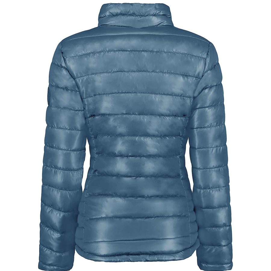 Women Canadian Peak Jacket | Annemai Basic Washed Blue Mt Lady 096