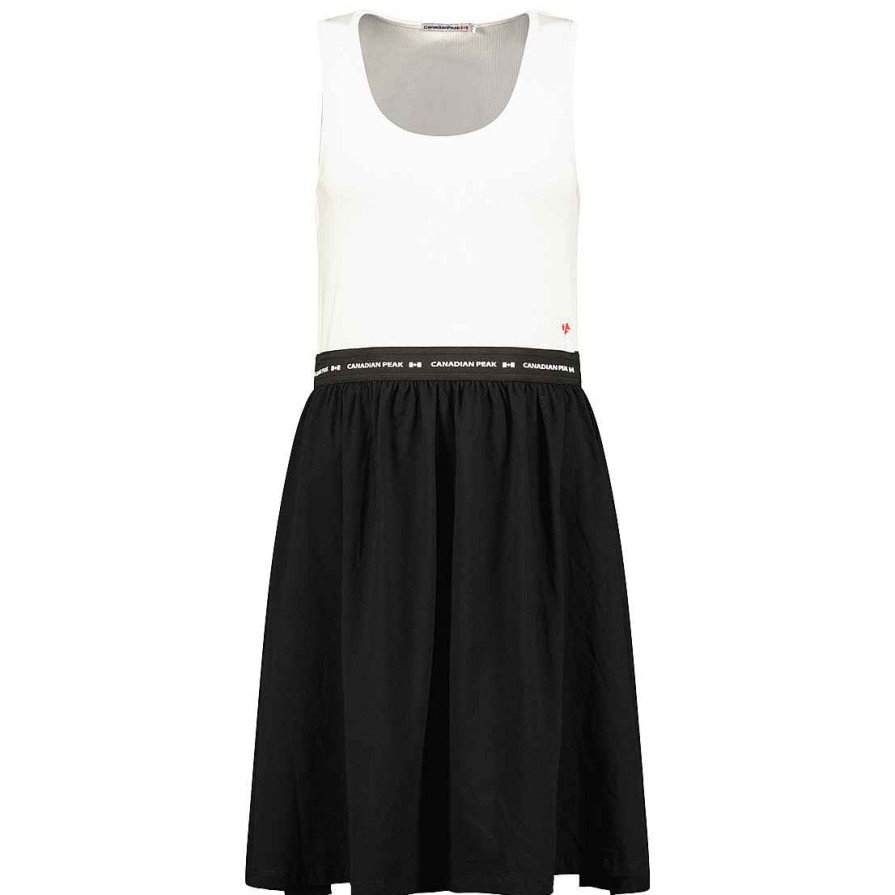 Women Canadian Peak Dress | Jodieak White-Black Rm Lady 254