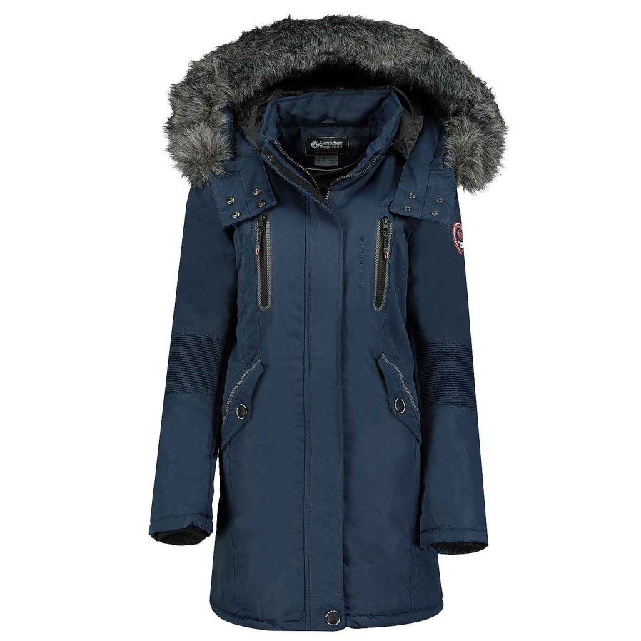 Women Canadian Peak Parka | Camilly Navy Lady 070 Bs