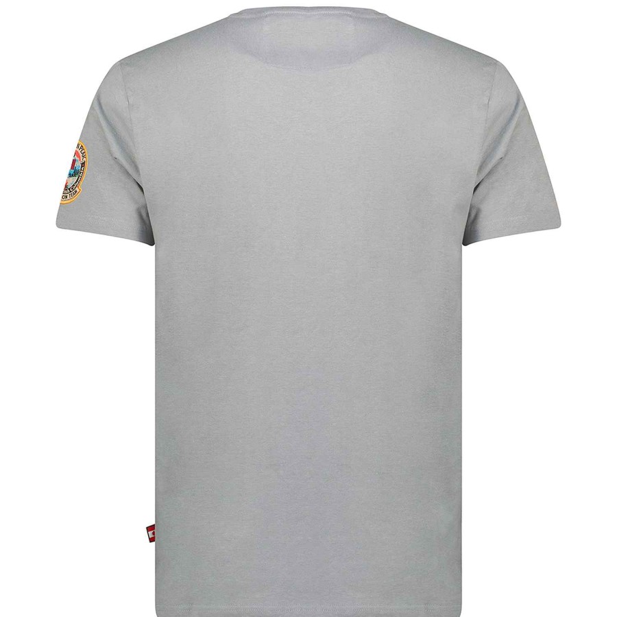 Man Canadian Peak T-Shirt | Jibeak Gray Rm Men 207