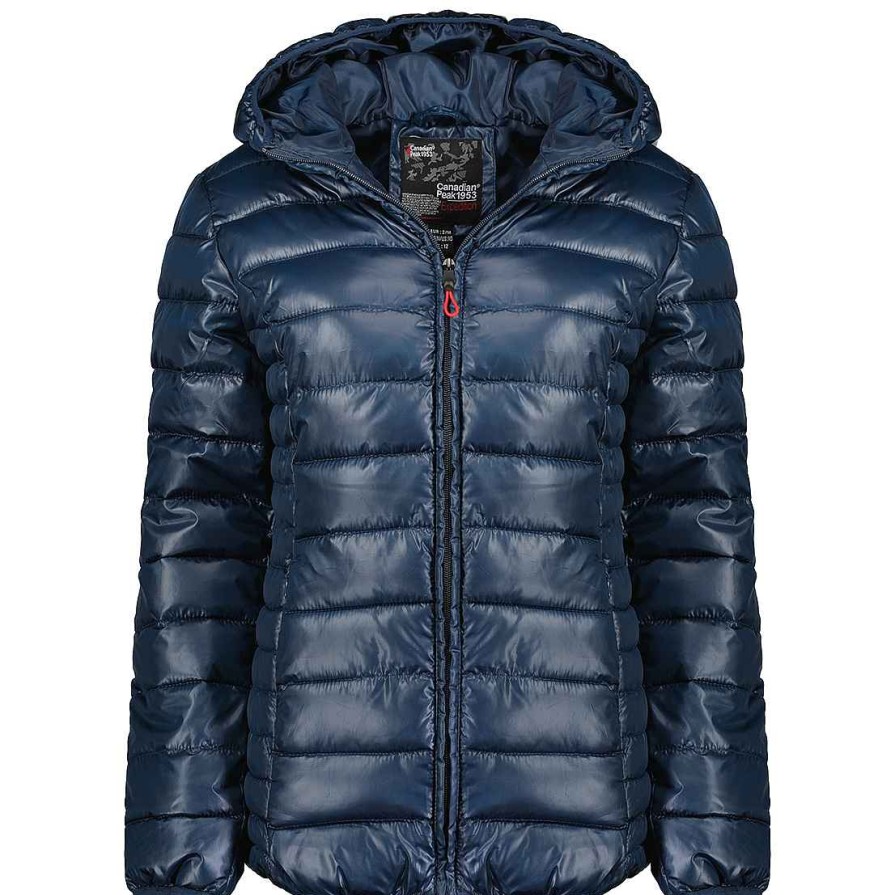 Girl Canadian Peak Jacket | Colombiana Hood Navy Girl 096