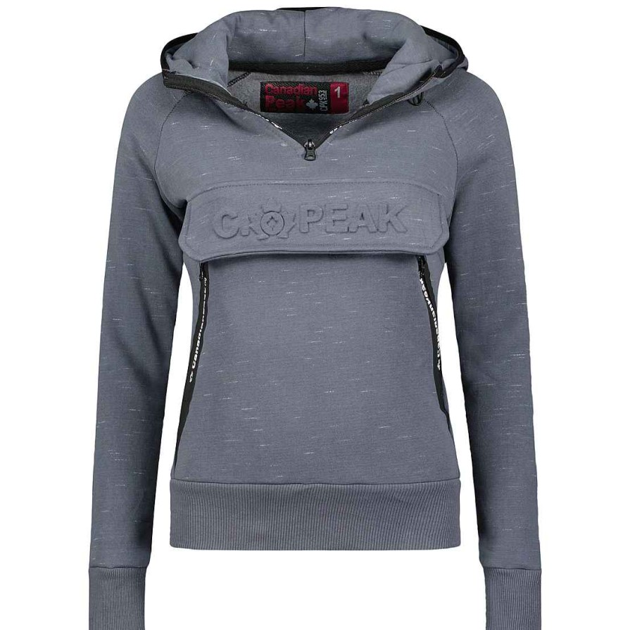 Women Canadian Peak Sweat | Gorteak D-Grey Lady Bs2 Cp 100