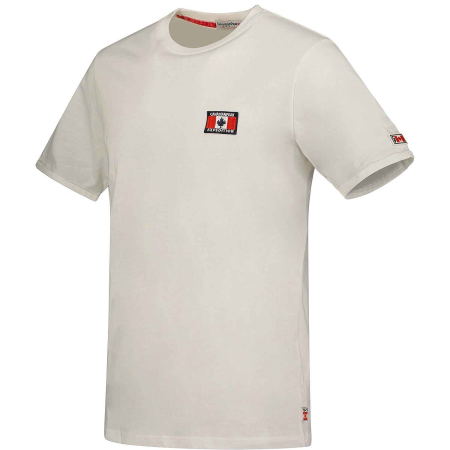 Man Canadian Peak T-Shirt | Jaltimoreak White Rm Men 254