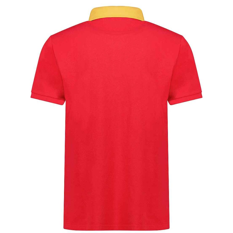 Man Canadian Peak Polo | Kaurieak Red Rm Men 254