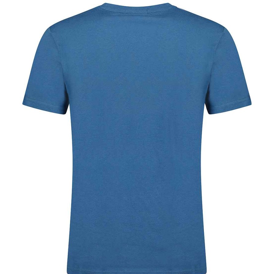 Man Canadian Peak T-Shirt | Jorenteak Blue Rm Men 254