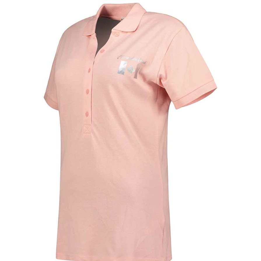 Women Canadian Peak Polo | Koqueleak Light Pink Rm Lady 254