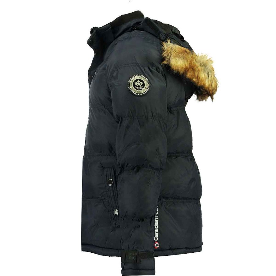 Man Canadian Peak Parka | Bukkateak Navy Cp Rm Men 021