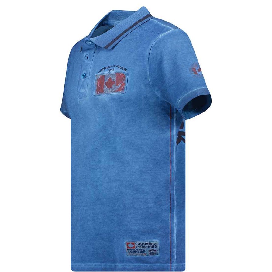 Man Canadian Peak Polo | Kotzeak Blue Rm Men 249