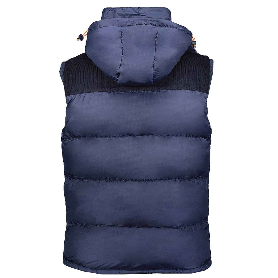 Man Canadian Peak Vest | Velianeak Navy Rm Men 056