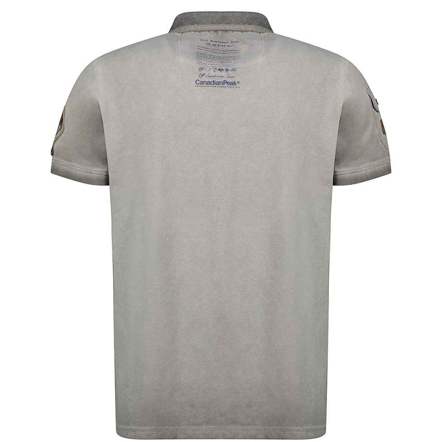 Man Canadian Peak Polo | Kinflateak Bgrey Rm Men 254