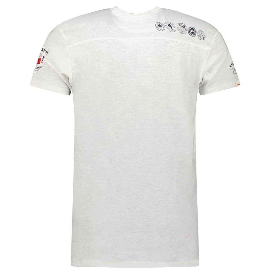 Man Canadian Peak T-Shirt | Jimperableak White Rm Men 249