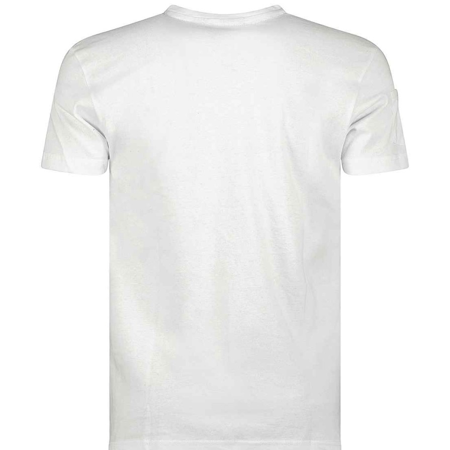 Man Canadian Peak T-Shirt | Jimothe Ss Bs Cp White Men 100