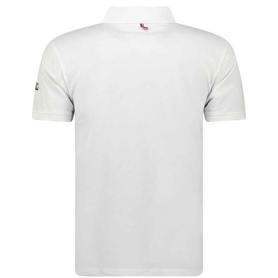 Man Canadian Peak Polo | Krooseak White Men 235