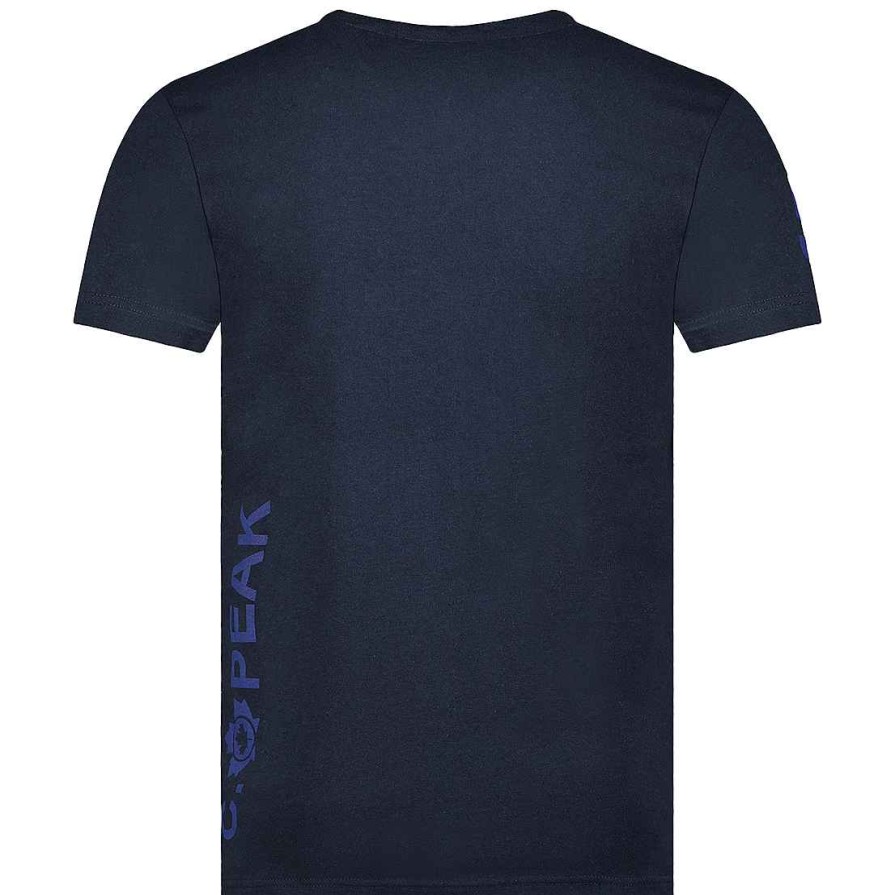 Man Canadian Peak T-Shirt | Japeak Ss Cp Navy Men 100