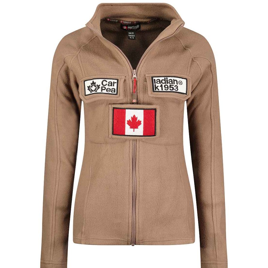 Women Canadian Peak Polar | Tantouneak Fz Taupe Rm Lady 235