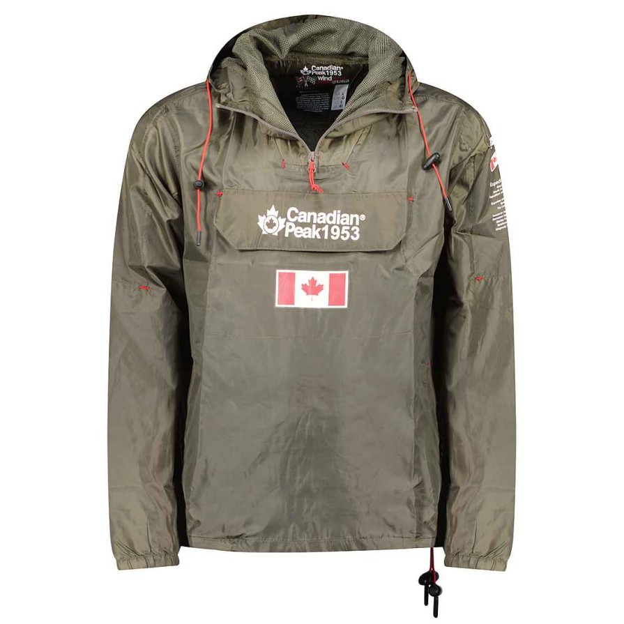 Man Canadian Peak Spring Jacket | Butaneak Kaki Rm Men 244