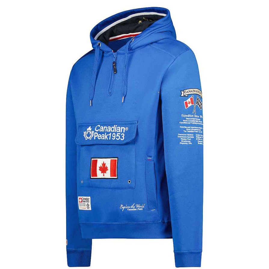 Boy Canadian Peak Sweat | Galapagos Royal Blue Cp Boy 054 Pop