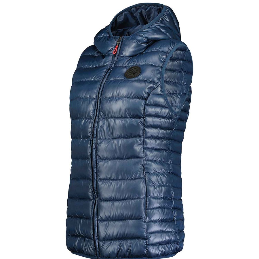 Women Canadian Peak Vest | Annemai Vest Hood Mt Navy Lady 096