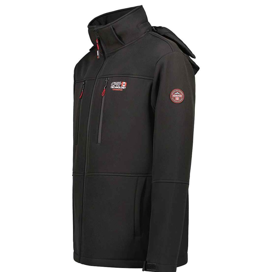 Man Canadian Peak Soft Shell | Timmexeak Black Rm Men 056