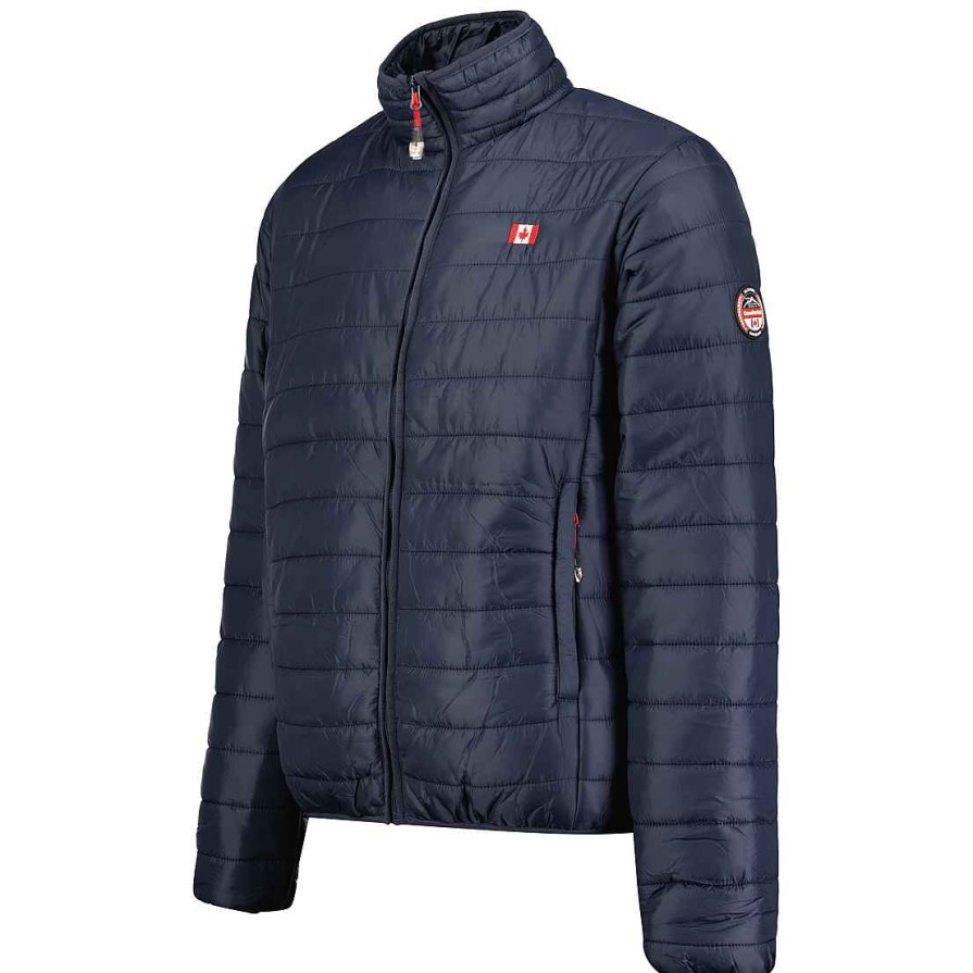 Man Canadian Peak Jacket | Amigeak Basic Navy Cp Rm Men 233