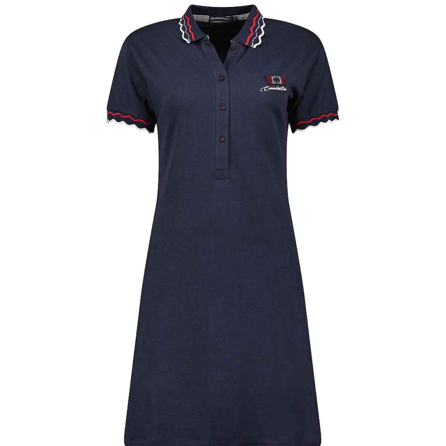 Women Canadian Peak Dress | Jamaeleak Navy Rm Lady 254