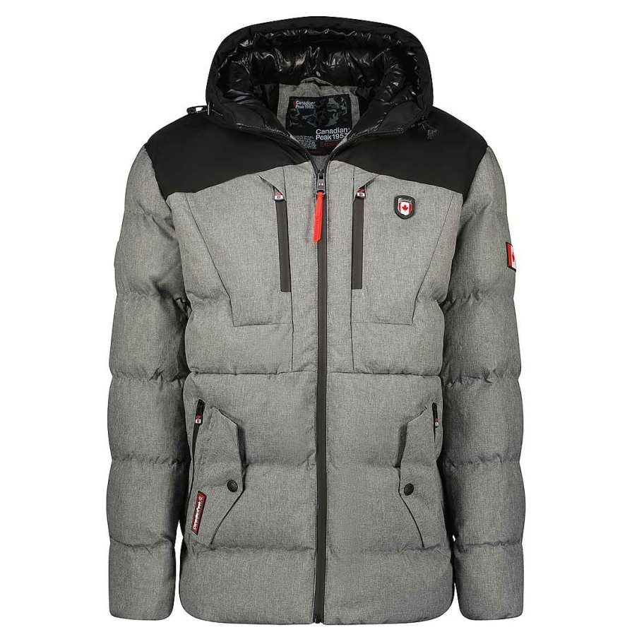 Man Canadian Peak Parka | Cashblendeak Lgrey Bs2 Rm Men 001