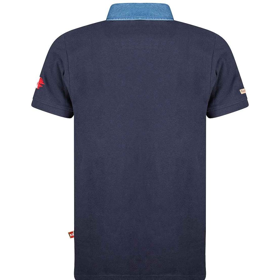 Man Canadian Peak Polo | Kerwineak Navy Rm Men 419