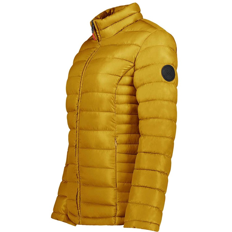 Women Canadian Peak Jacket | Annemai Basic Ocher Mt Lady 096