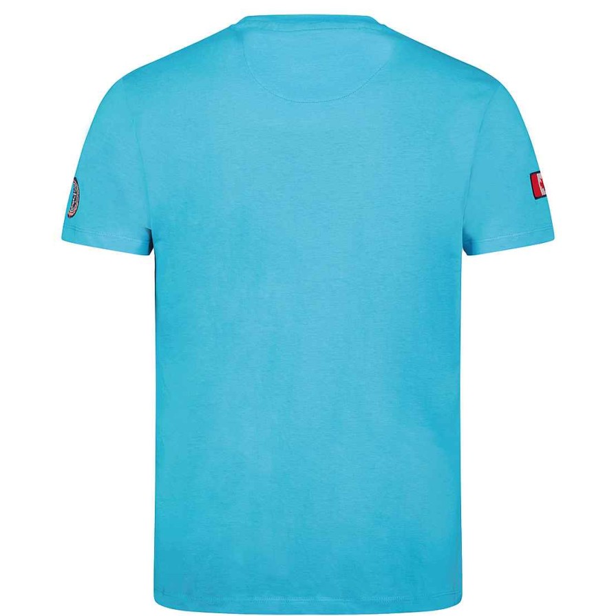 Man Canadian Peak T-Shirt | Jotruneak Turquoise Rm Men 249