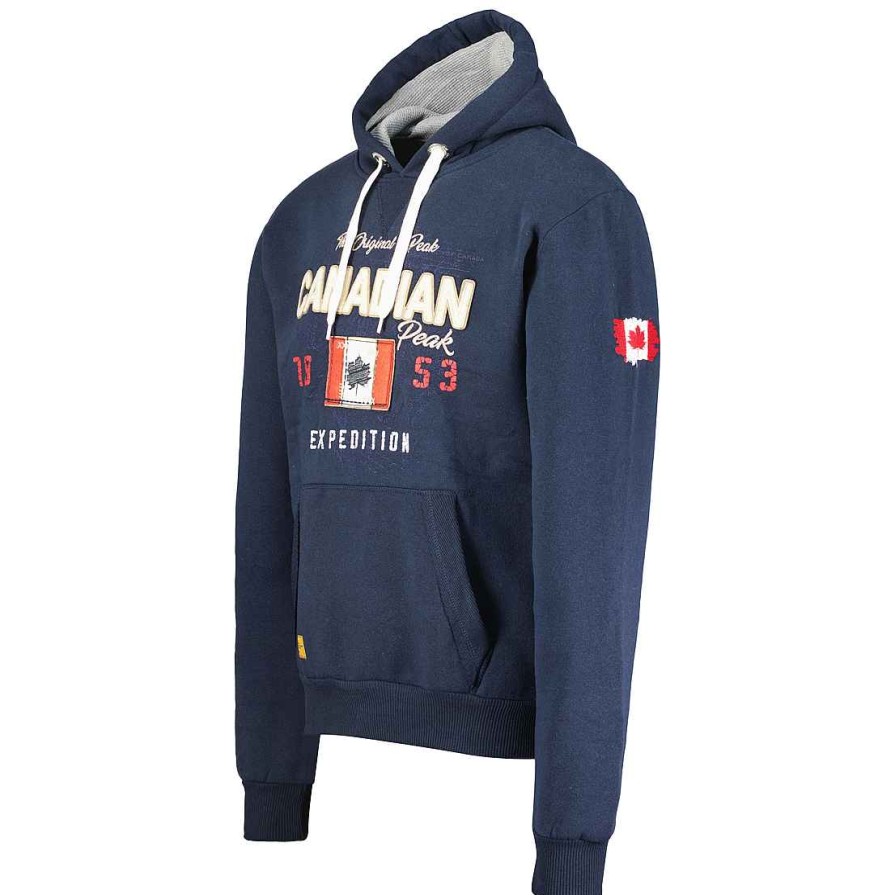 Man Canadian Peak Sweat | Guitreak Navy Rm Men 100