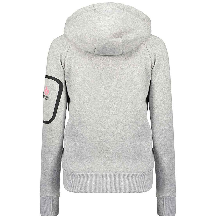 Women Canadian Peak Sweat | Fabiola L-Grey Lady Bs4 Cp 100