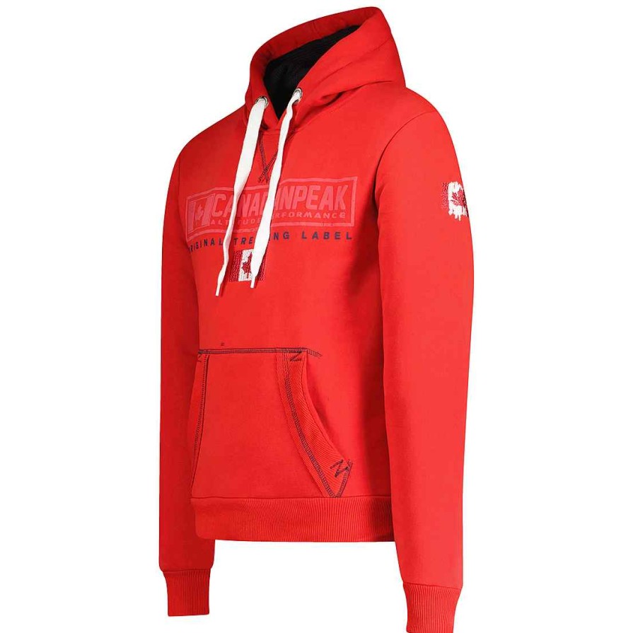 Man Canadian Peak Sweat | Gasikeak Red Men 100 Rm