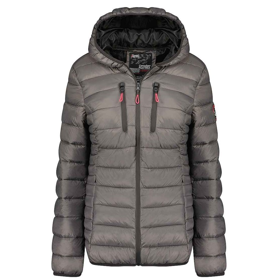 Women Canadian Peak Jacket | Alareak Dgrey Bs Rm Lady 096