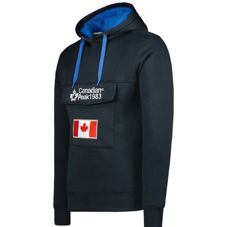 Man Canadian Peak Sweat | Gadreak Navy-Blue Rm Men 054