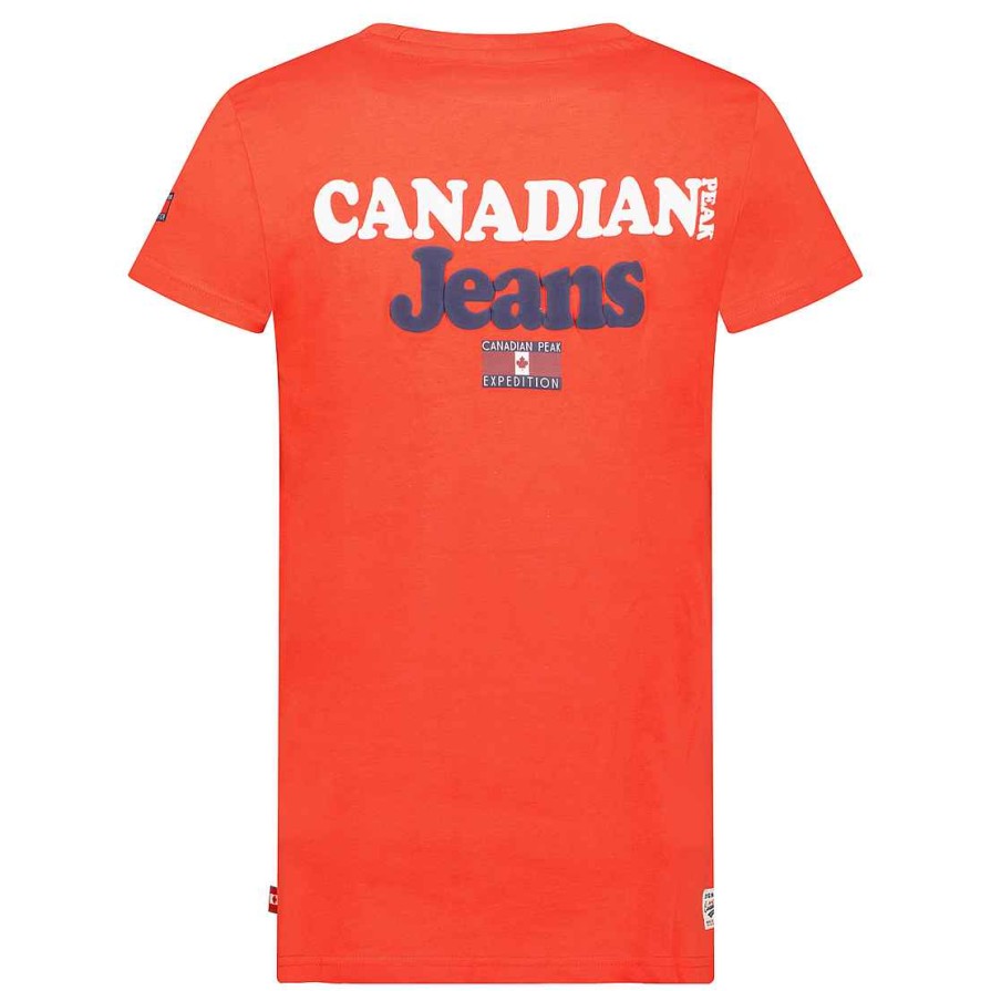 Man Canadian Peak T-Shirt | Joupeak Red Rm Men 235