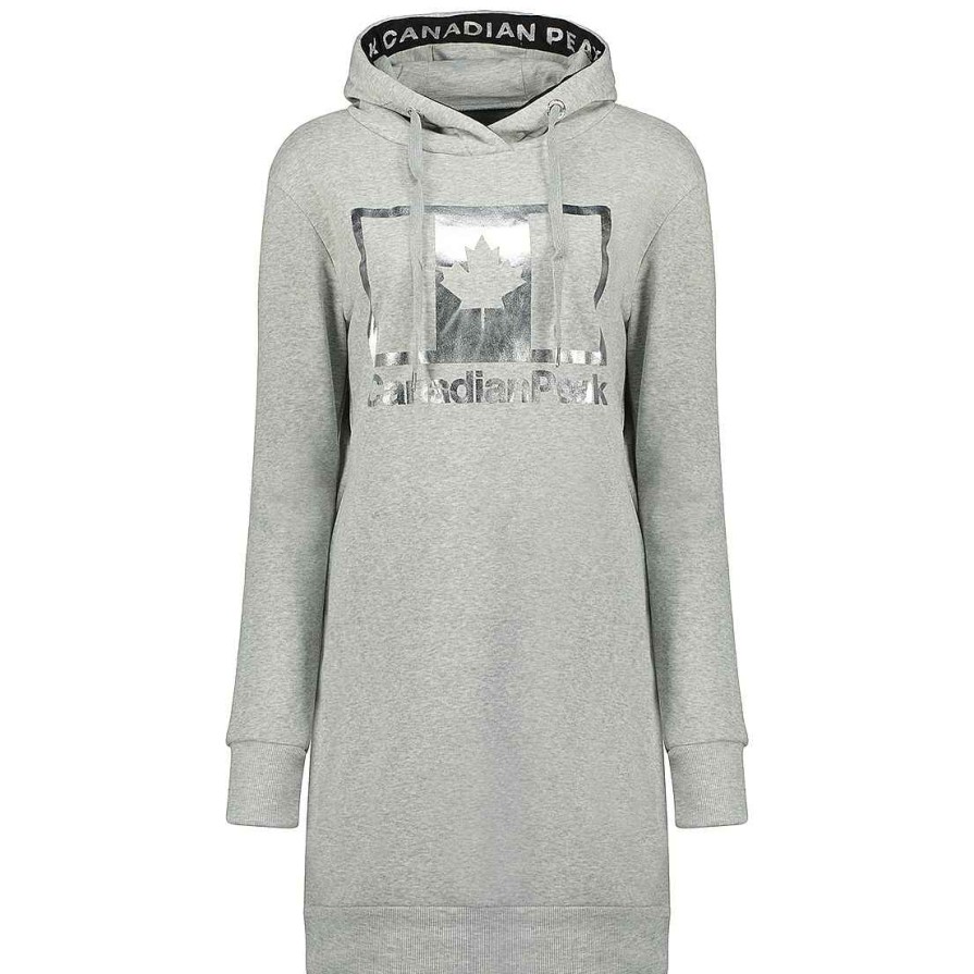 Women Canadian Peak Sweat | Fabienneak Lgrey Lady Rm Bs 007