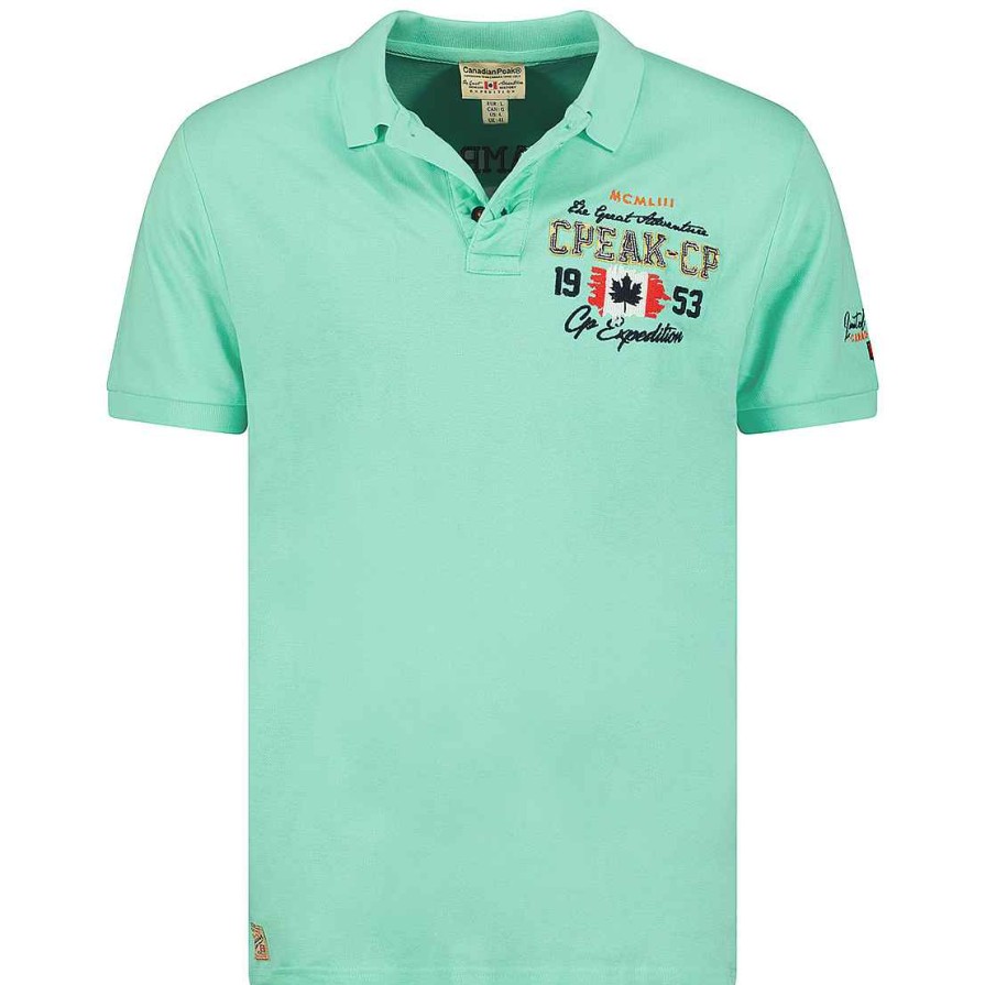 Man Canadian Peak Polo | Kapriceak Mint Rm Men 423