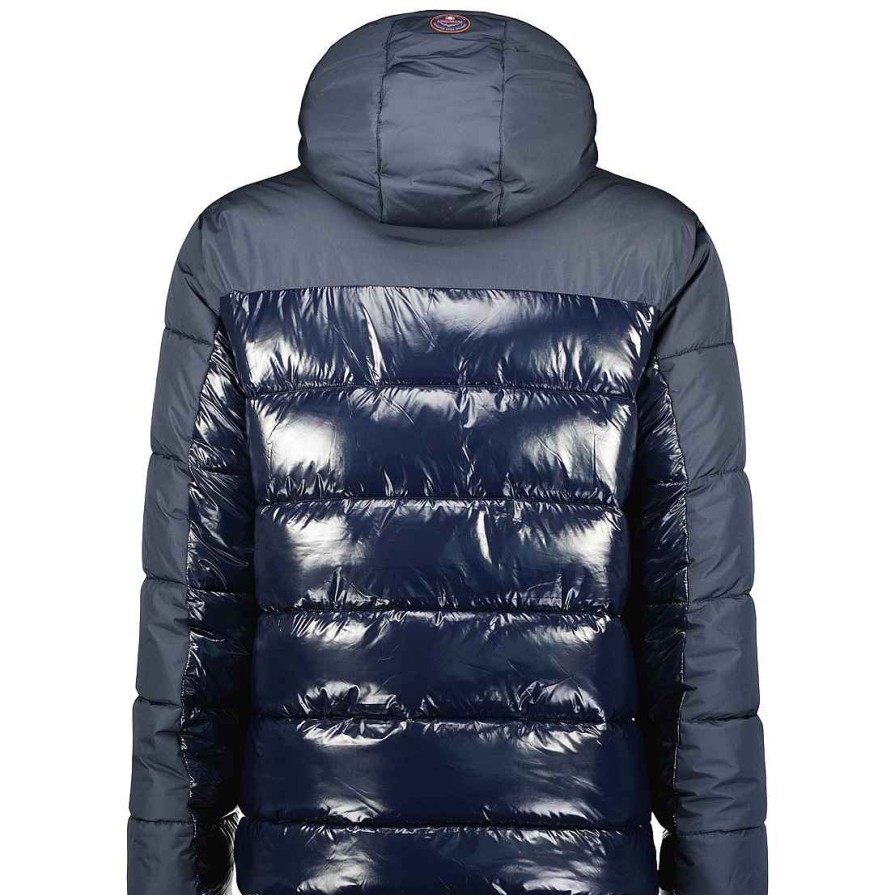 Man Canadian Peak Jacket | Adventeak Navy Men 068