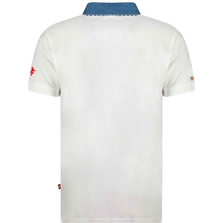 Man Canadian Peak Polo | Kerwineak White Rm Men 419