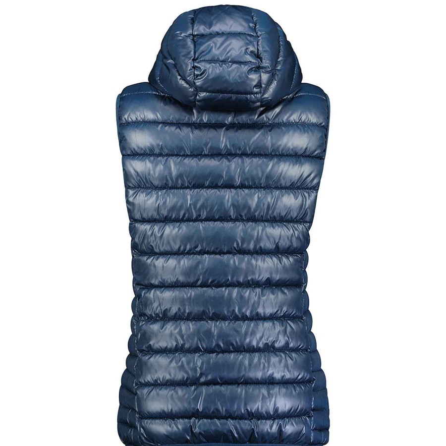 Women Canadian Peak Vest | Annemai Vest Hood Mt Navy Lady 096