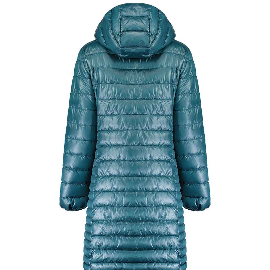 Girl Canadian Peak Jacket | Colombiana Long Hood D-Green Girl 096