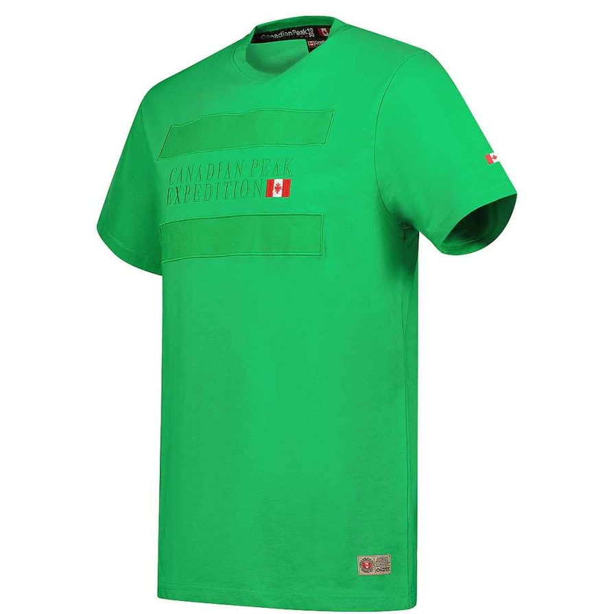 Man Canadian Peak T-Shirt | Jimonseak Kelly Green Rm Men 235