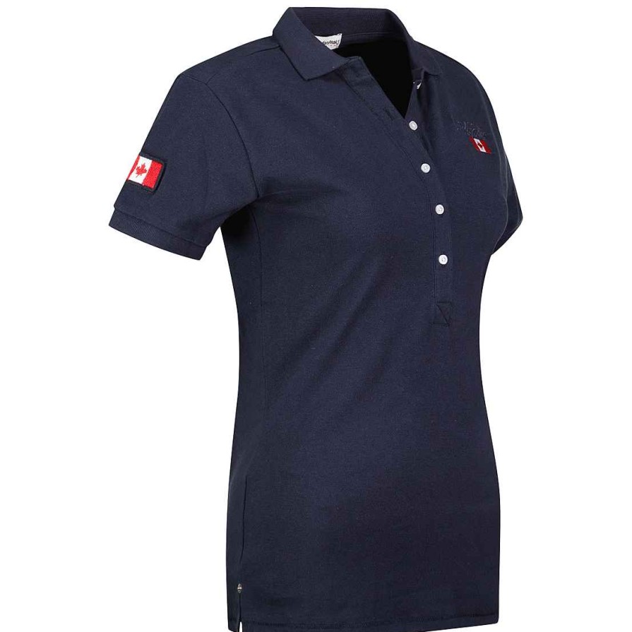 Women Canadian Peak Polo | Kellyeak Navy Rm Lady 419