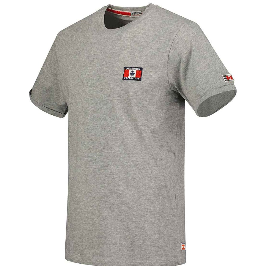 Man Canadian Peak T-Shirt | Jaltimoreak Bgrey Rm Men 254