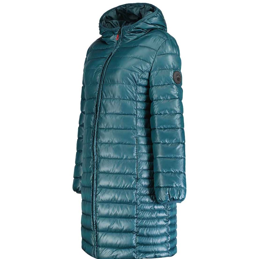 Girl Canadian Peak Jacket | Colombiana Long Hood D-Green Girl 096