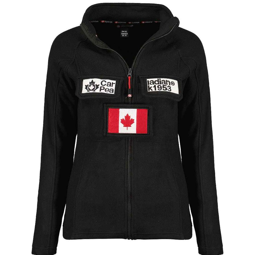 Women Canadian Peak Polar | Tantouneak Fz Black Rm Lady 235